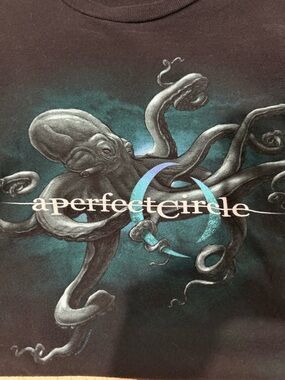 American Classics A Perfect Circle Eerie Deep Sea t-shirt blue octopus